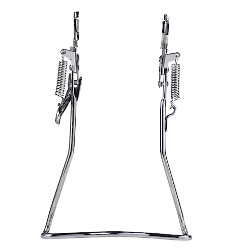 SOESFOUFU Double Legs Bike Kickstand Parking Rack Durable Easy to Install Bicycle Support Stand for Repairing Maintenance and Storage Foot Bracket for Enhanced Stability
