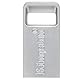 Kingston DataTraveler Micro USB Stick 64GB 200MB/s Metall USB 3.2 Gen 1 - DTMC3G2/64GB, silber