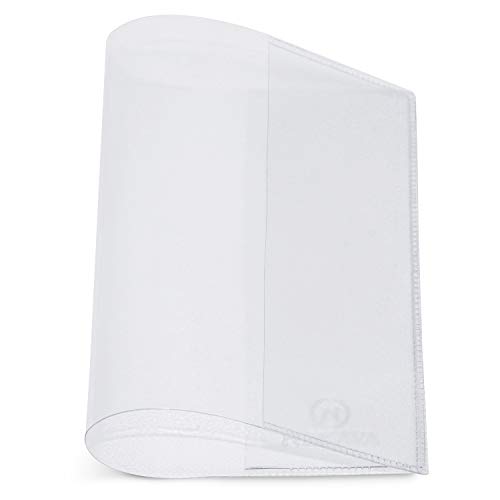 2 x Reisepasshülle für den NEUEN Reisepass (ab April 2017), dokumentenecht und transparent in reißfester Schutzhülle. Schützt Ihren Pass vor Wasser, Staub und Schmutz | Zwei Passport Holders im Set