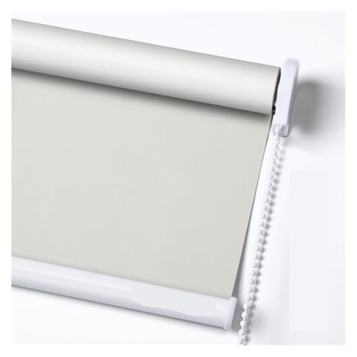 estores enrollables opacos Persianas enrollables con Sistema de perforación, transmisión luz y Cortinas Opacas for Dormitorio Cocina(Blackout-Beige,W90 x H180cm)