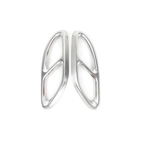 Cola de escape decorativa para Mercedes Clase E W213 moldura de acero negro para viaje