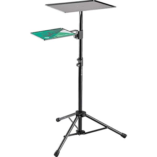 K&M 12150 Soporte para laptop, negro