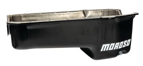 Image of Moroso 20171 Street /Strip Stock Replacement Oil Pan for Chevy Small-Block Engines