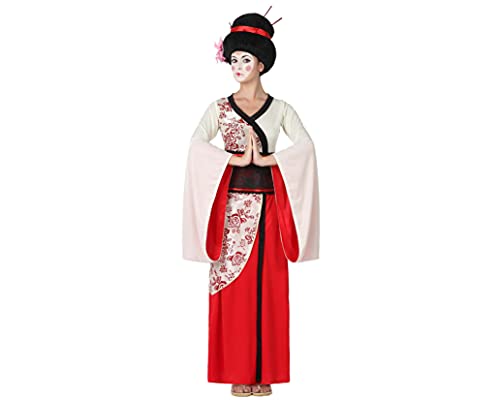 Atosa Déguisement Japonaise Rouge Femme
