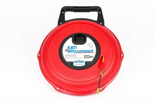 Katimex® Kati Blitz compact | 20 m | Der Kati® Blitz compact ist der Problemlöser mit dem auch unter schwierigsten Bedingungen Kabel in Leerrohre eingezogen werden können Cover