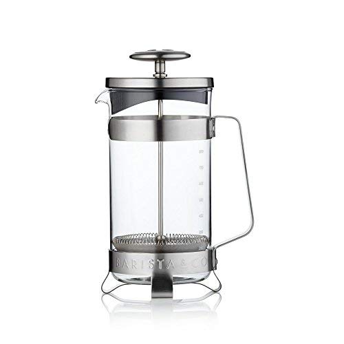 Barista & CD CD Barista & Co-8 Taza Plunge Pot Eléctrico Acero Francés, Vidrio
