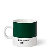 Pantone Espressotasse, Porzellan, Dark Green 3435, 6.1 x 6.1 x 8.2 cm