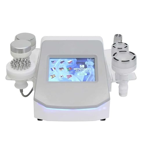 HajMyrdonyx Máquina Cavitación 120k, Máquina Esculpir El Cuerpo 6 En 1, Dispositivo Reducir Celulitis, Masajeador Vacío por Radiofrecuencia, Dispositivo Belleza Anticelulítico Esculpir El Cuerpo