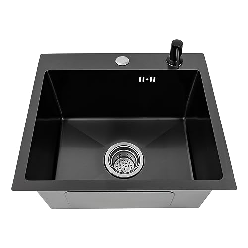 Fregadero Cocina Rectangular con Cesta