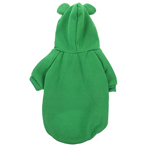 Milisten 冬の子犬のコート パッド入り犬用コートジャケット 犬のジャケット 犬用ジャンパー チワワのベッド ダックスフンド 装飾的な犬の服 愛らしい犬服 快適な犬服 犬の冬服 ポリエステル