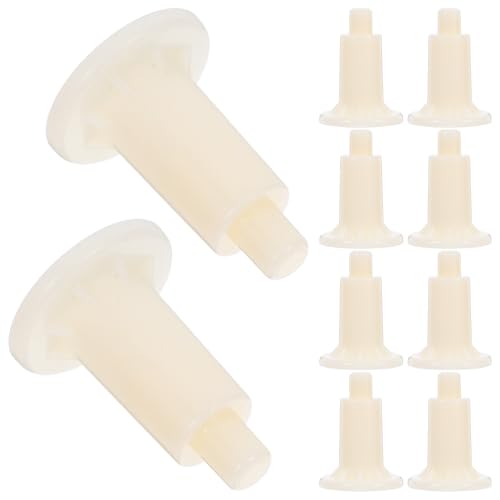 Ciieeo Soporte para Patas de Báscula Electrónica Blanco, Juego de 10 Piezas para Bandeja de Pesaje, Accesorio de Repuesto Resistente para Uso Industrial y Comercial