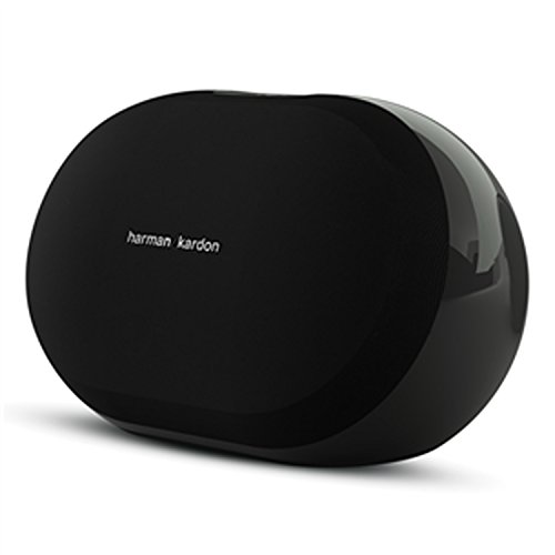 Harman/Kardon OMNI 20 XL Sistema de altavoces amplificados HD inalámbricos Wi-Fi, con Bluetooth y Firecast para transmisión de sonido envolvente multicanal/dispositivo, color negro