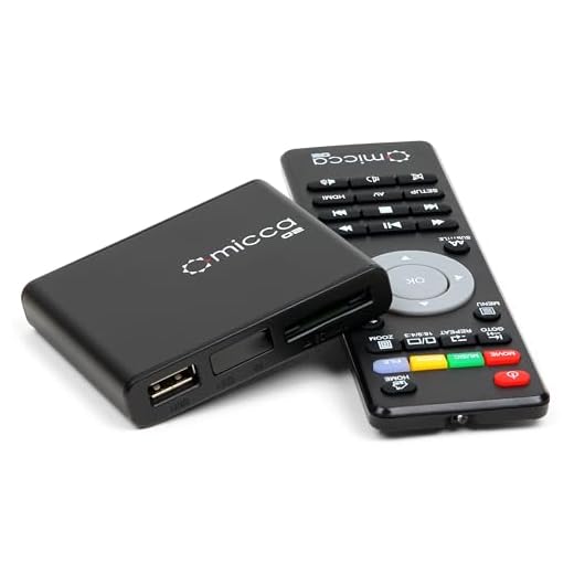 Micca Speck G2 1080p Full-HD Ultra Portable Digital Media Player for USB Drives and SD/SDHC Cards