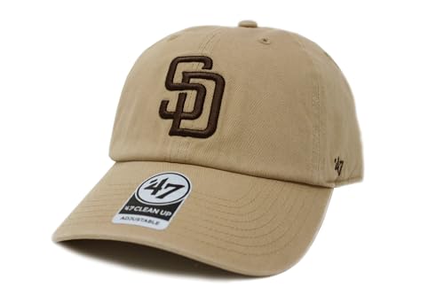 47 Brand (�t�H�[�e�B�[�Z�u���u�����h) �L���b�v 47 CLEAN UP MLB �T���f�B�G�S �p�h���X KHAKI