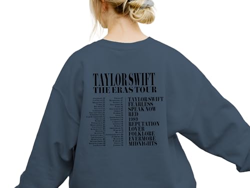 TS-Eras-Concert-Sweatshirt-Taylor-Fan-Gift-M-Arctic-White-Black-Writing