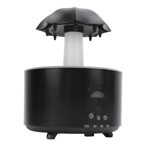 Humidificador Difusor Aromático Eléctrico 300 mL Negro miniatura 2