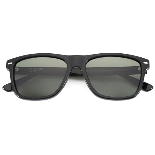 ZENOTTIC Square Sunglasses Mens Polarized: Square Sunglasses UV400 Protection - Classic Sunglass Retro Frame2