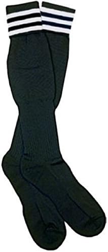 Official Sports International Adult Unisex Italian Referee White Striped Socks