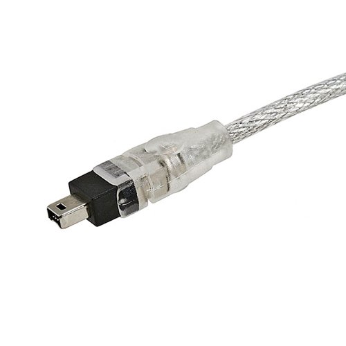 Cable FireWire 800/400 Monoprice 10 pies claro miniatura 2