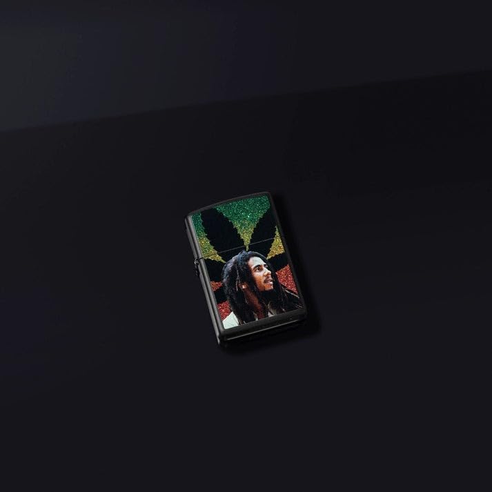 Encendedor Zippo modelo Perint46741 negro mate con grabado personalizado miniatura 3