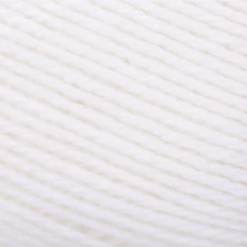 Image of Bernat 16312121005 Big Ball Baby Solid Yarn - (3) Light Gauge 100% Acrylic - 12.3 oz - White - Machine Wash & Dry , Baby White