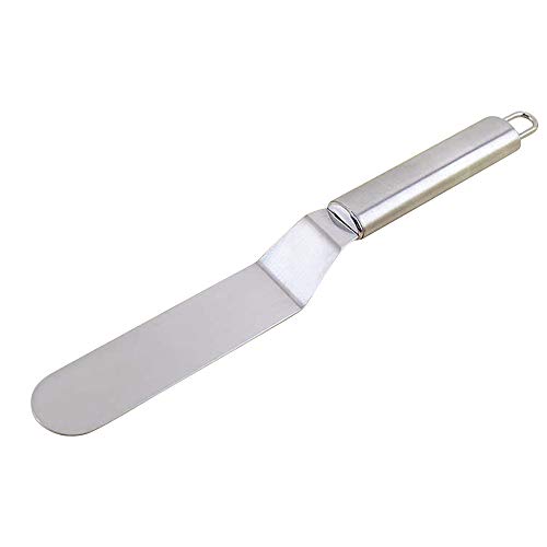 COJJ-15,2 cm Edelstahl Zuckerguss-Spatel für Kuchen, Creme, Butter, Glätter, Fondant, Backen, Gebäck, Dekorationswerkzeug