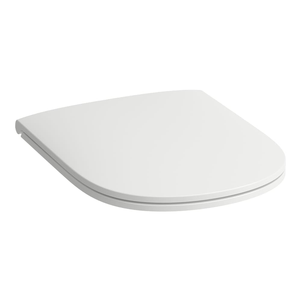 Copriwater slim softclose in duroplast bianco – Serie Lua | Laufen