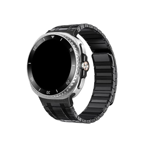 �X�e�����X�X�`�[�����r���v�o���h Samsung Galaxy Watch 8 44mm 40mm/8Classic 46mm/Ultra 47mm 2025�N���p, �u���b�N, For Galaxy Ultra 47mm