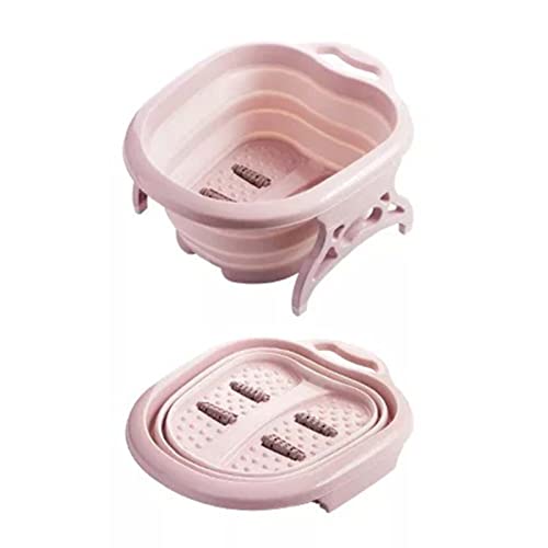 Spa portátil para pies plegable con 4 rodillos miniatura 5