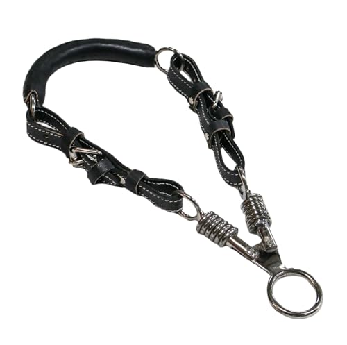 M-Royal Saddles Black Charro Bosal De Tijeras Scissor Leather