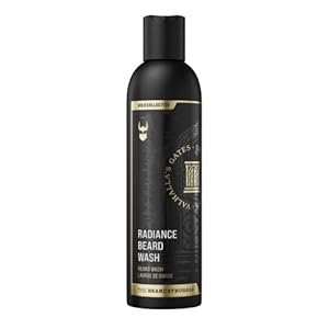 The Beard Struggle Radiance Beard Wash – Deep Clean & Hydrated Beard Care – Viking Beard Shampoo for Men (8 Fl oz) – Silver Collection- Gold Collection – Platinum Collection