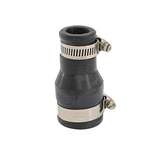Air Aqua Flexible Gummireduzierung, Reduziermuffe, Rohrverbinder für PVC-Rohr, Flexible Muffe, Gummimuffe, Reduzierung, Manschette, Pool Verbindung, Reduzierstück (32 x 20 mm)