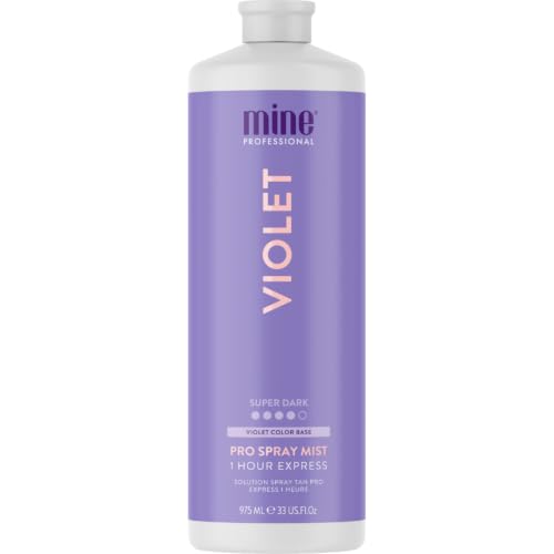 MineTan Professional Spray Tan Solution - Violet Base Fake Tanning Mist