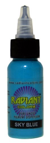 Radiant Colors - Sky Blue - Tattoo Ink 1oz Made in USA