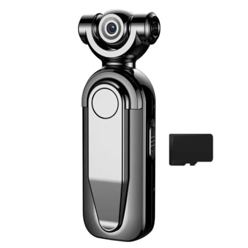 Kayfg C11 2 en 1 Grabadora de Voz y Video HD Encriptada con IA Dispositivo de Grabación de Gran Angular Cámara de Vigilancia para Seguridad del Hogar