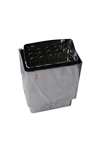 Poêle en acier inoxydable 9 kW pour sauna