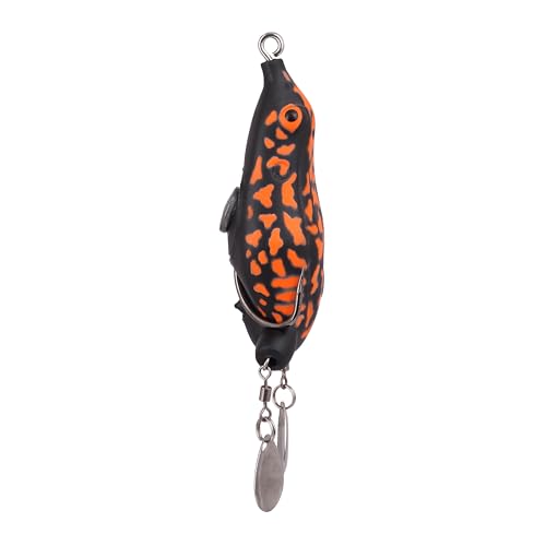 Image of Hunting Hobby Artificial Fishing Lures Modified Thunder Frog Fishing Soft Bait Plastic Fishing Lures (Design-4)