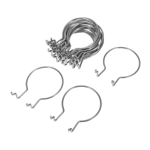 Alipis 20 Pcs Metal Hooks for Pegboard Tool Utility Hooks Garage Shop Supermarket Display