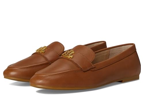 Image of Lauren Ralph Lauren Averi III Burnished Leather Loafer