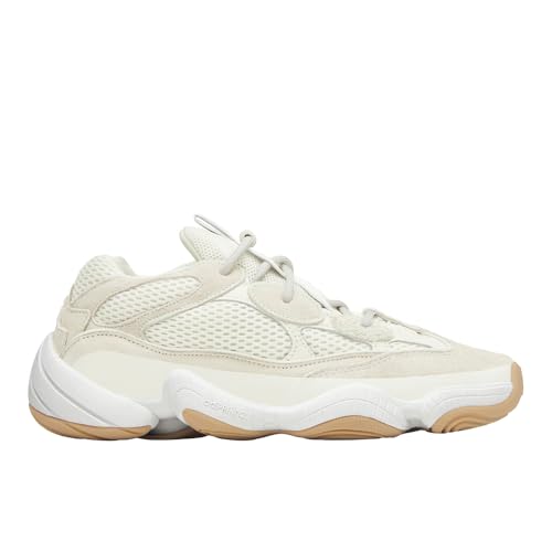 adidas Mens Yeezy 500 Lace Up Sneakers Shoes Casual - Off White - Size 6.5 M