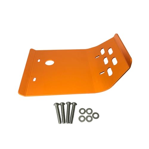 Plaque Protection Châssis Orange pour XT250 et XG250 Sabot Moto
