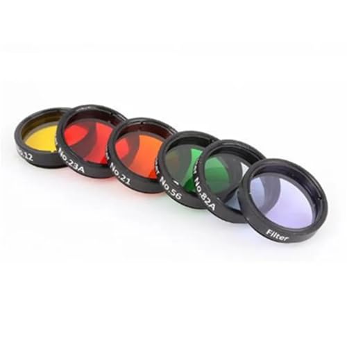 Filtros de seis colores: accesorios indispensables para telescopio astronómico 7