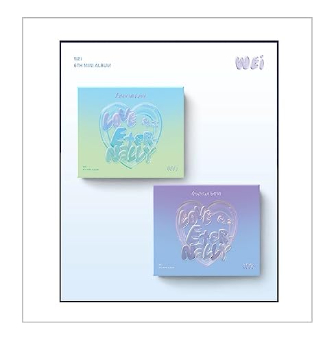 WEi 6th Mini Album Love PT.3 Eternally Poca Album 2 versions SET original