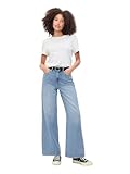 GAP Womens High Rise Wide Leg Jeans Light Bergie 26REG