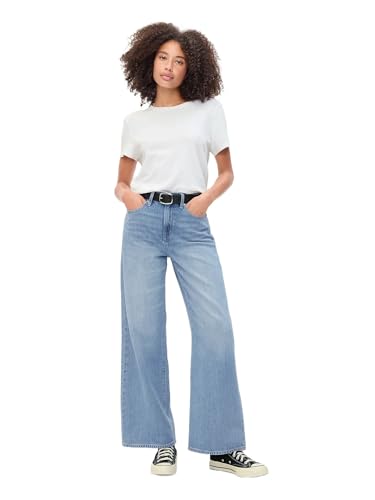 GAP Women's High Rise Wide Leg Jeans