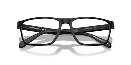 Image of Emporio Armani Men's Ea3233 Rectangular Prescription Eyewear Frames