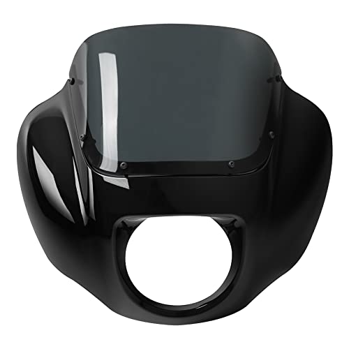 Image of Green-L Headlight Fairing Windshield Fit for Harley Softail Street Bob