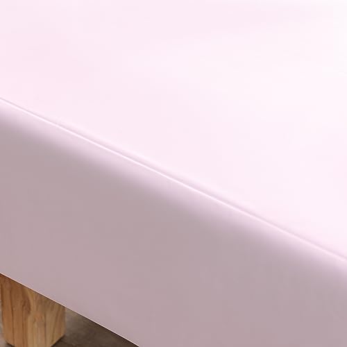 Drap table massage imperméable PVC rose housse lit spa esthétique - 5