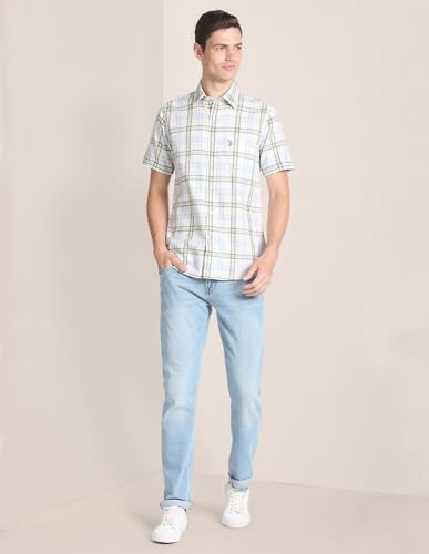 Image of U.S. POLO ASSN. Men's Cotton Regular Fit Shirt