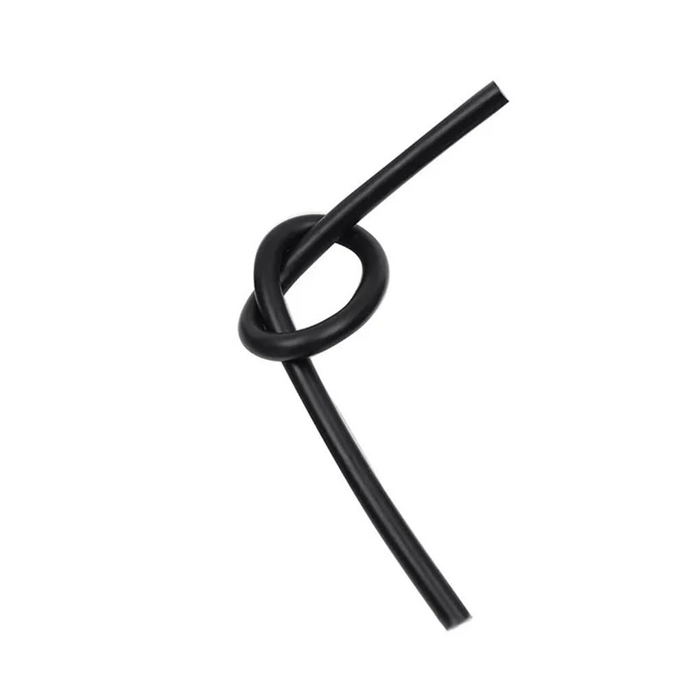 Gohapy One Color Round Sealing Cord 1 Piece Black Solid Round Rod Column Cord Nitrile, Rubber Sealing Strip For Electrical Industry(1.5Mm*10M)